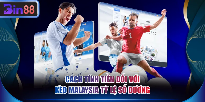 Cách tính tiền đối với kèo Malaysia tỷ lệ số dương
